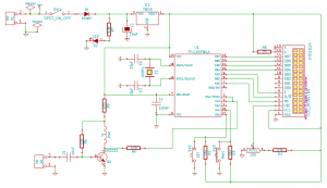 Figure 2 - Schéma du fréquencemètre révision 1