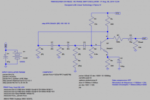 Figure 2 - RC phase-shift oscillator