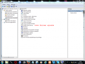 Photo 2 - Ajout du driver