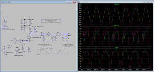 Figure 19 - Amplificateur RF de puissance - Modèle LTSPICE